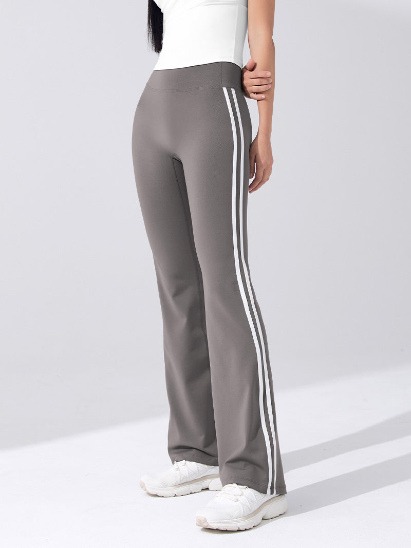 コンフォートファイン サイドライン フレアレギンス ショート丈&ロング丈