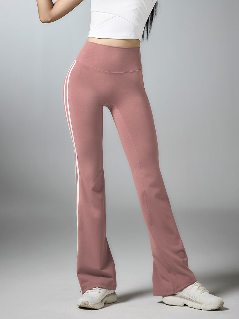 コンフォートファイン サイドライン フレアレギンス ショート丈&ロング丈