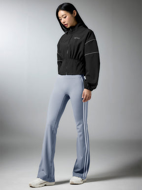 コンフォートファイン サイドライン フレアレギンス ショート丈&ロング丈