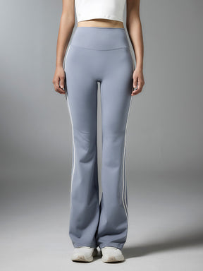 コンフォートファイン サイドライン フレアレギンス ショート丈&ロング丈