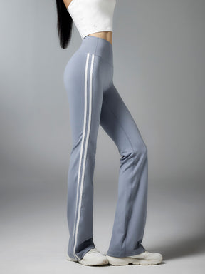 コンフォートファイン サイドライン フレアレギンス ショート丈&ロング丈