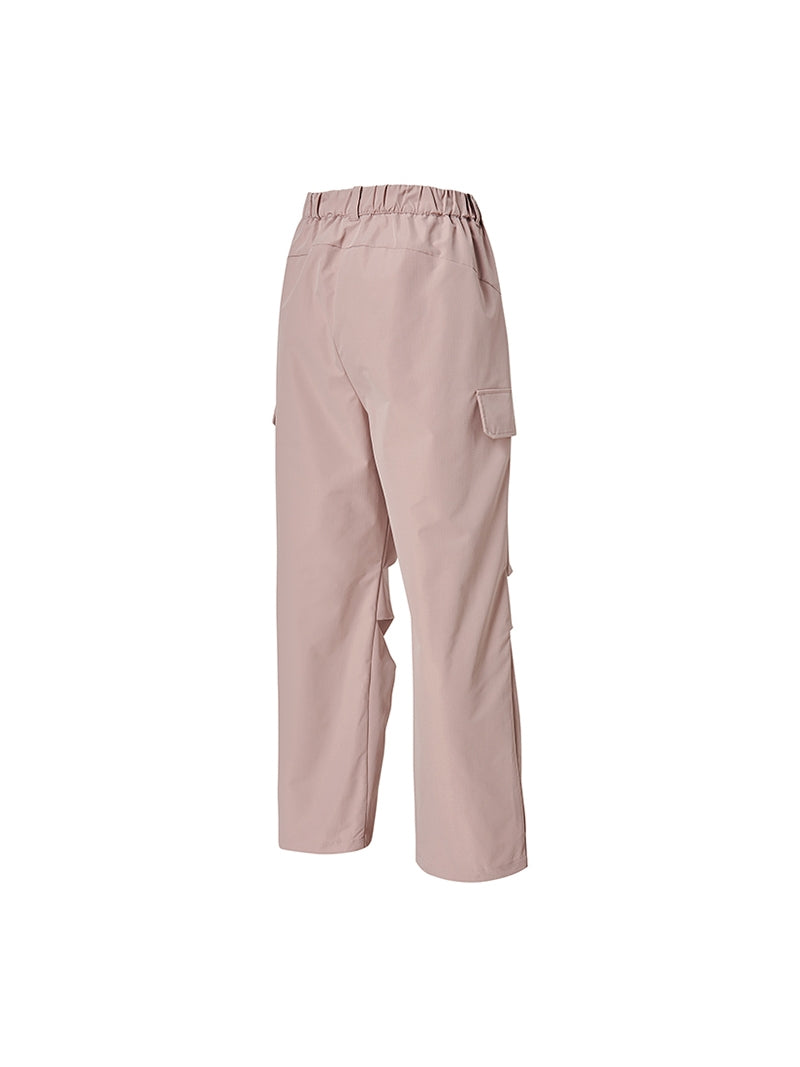 リップストップ カーゴ風 ワイドパンツ