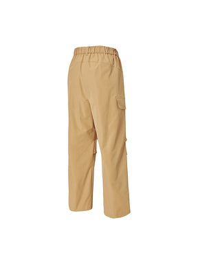 リップストップ カーゴ風 ワイドパンツ