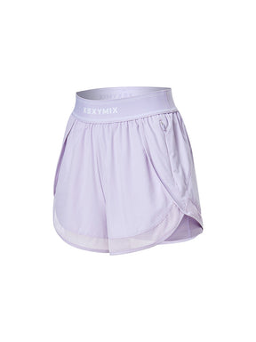 ウーブン ロゴ入りバンド 2in1 ショートパンツ