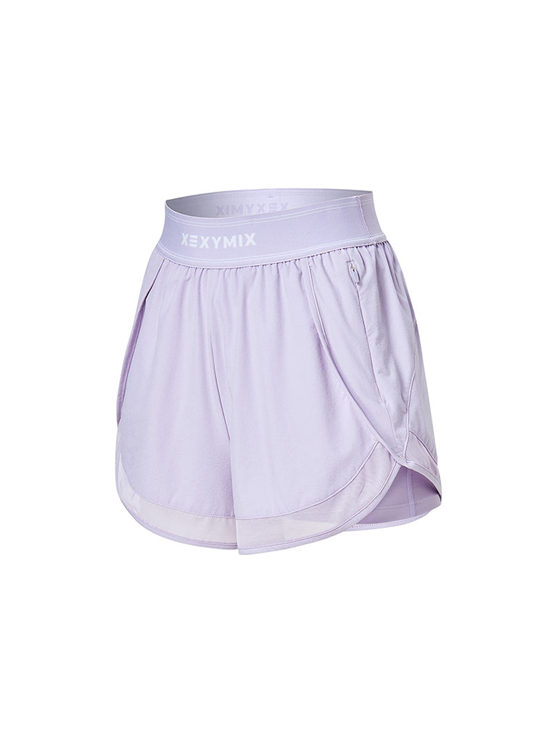 ウーブン ロゴ入りバンド 2in1 ショートパンツ