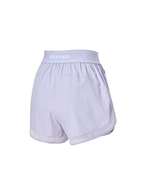 ウーブン ロゴ入りバンド 2in1 ショートパンツ