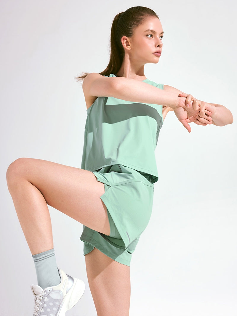 RX メッシュ切り替え 2in1 ショートパンツ (単品)