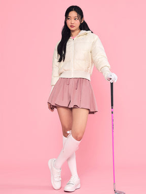 コーデュロイ フレア キュロットパンツ