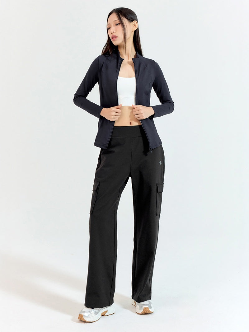 【裏起毛】ホールディングウォーム カーゴ ワイドパンツ