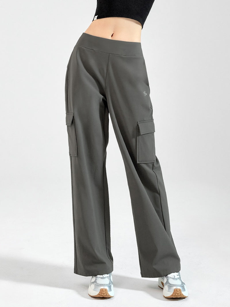 【裏起毛】ホールディングウォーム カーゴ ワイドパンツ