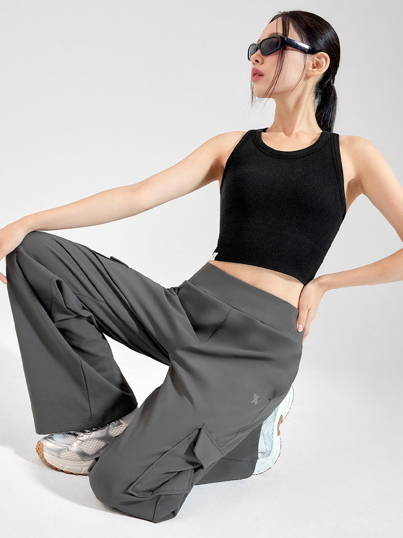 【裏起毛】ホールディングウォーム カーゴ ワイドパンツ