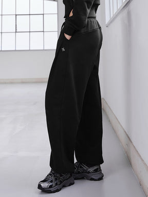 ソフトタッチ タック入り ワイドパンツ (単品)