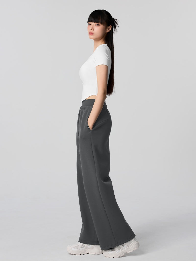 【NEW COLOR】ソフトテンション レイヤード ワイドパンツ (単品)