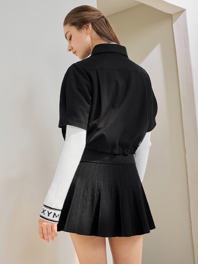 コンフォート ニット プリーツ スカート