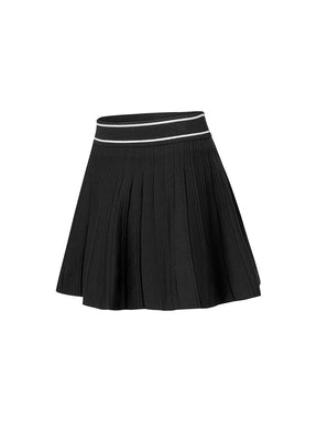 コンフォート ニット プリーツ スカート