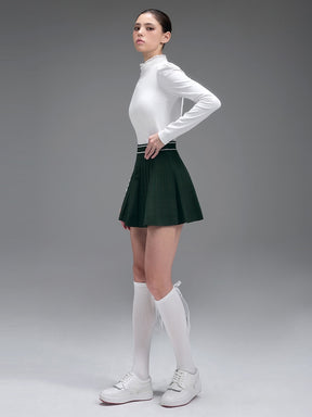 コンフォート ニット プリーツ スカート