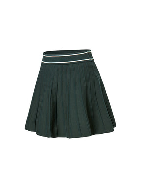 コンフォート ニット プリーツ スカート