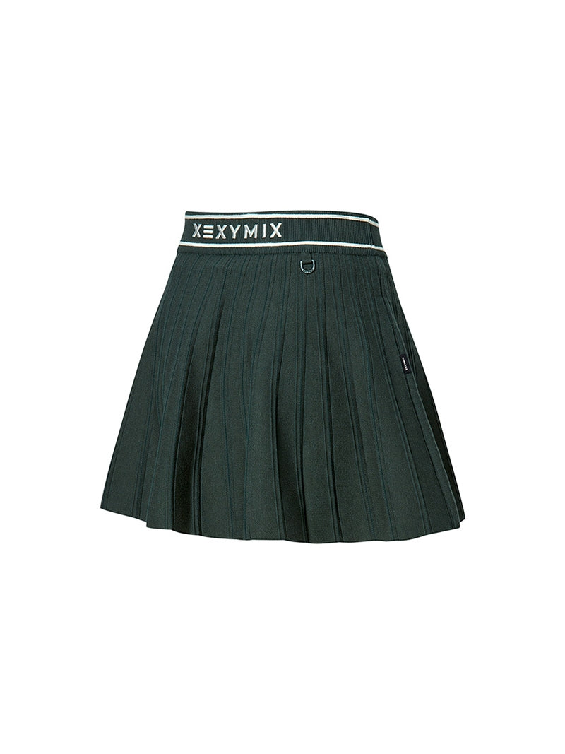 コンフォート ニット プリーツ スカート