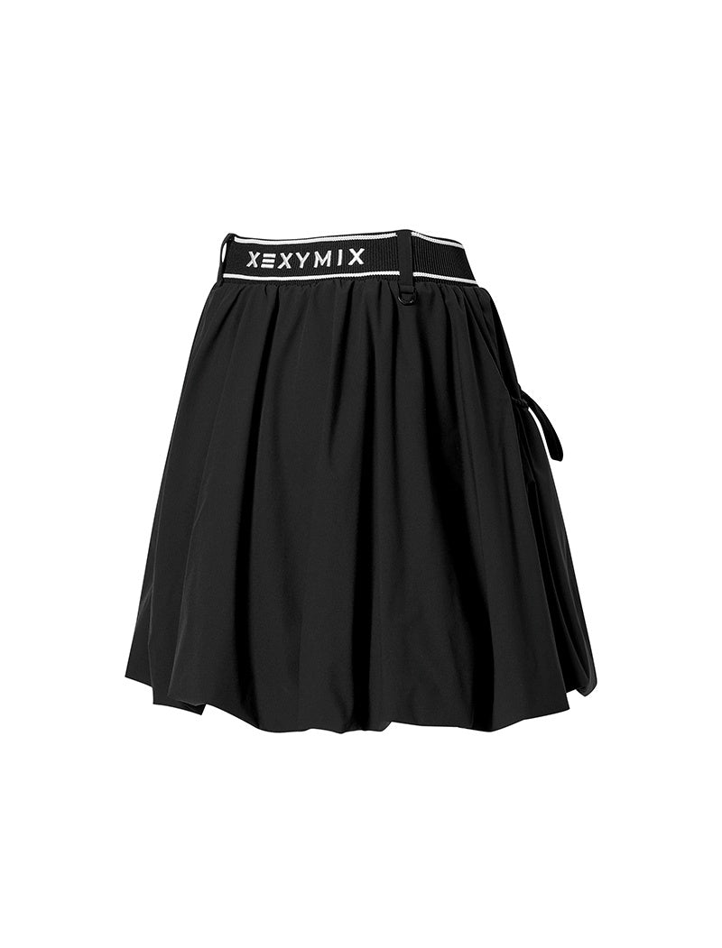 サイドリボン付き バルーン スカート