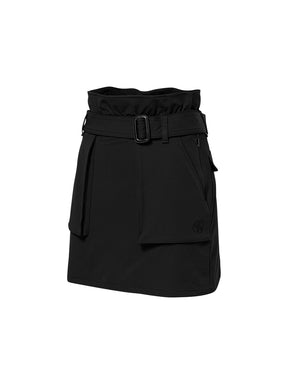 アウトポケット ベルト付き スカート