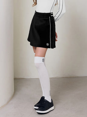 コーデュロイ 配色パイピング スカート (単品)
