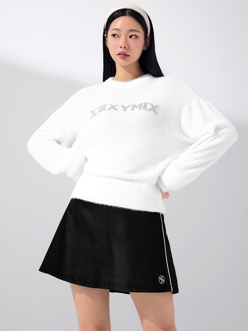 コーデュロイ 配色パイピング スカート (単品)