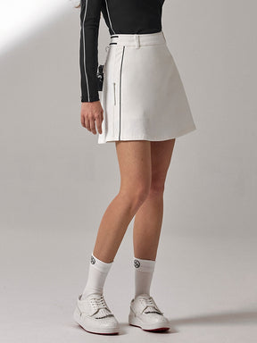 コーデュロイ 配色パイピング スカート (単品)