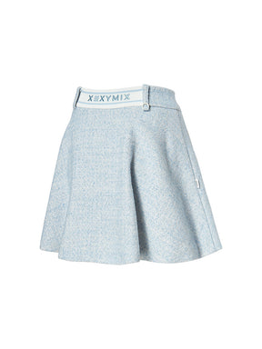ソフト ツイード フレアスカート (単品)