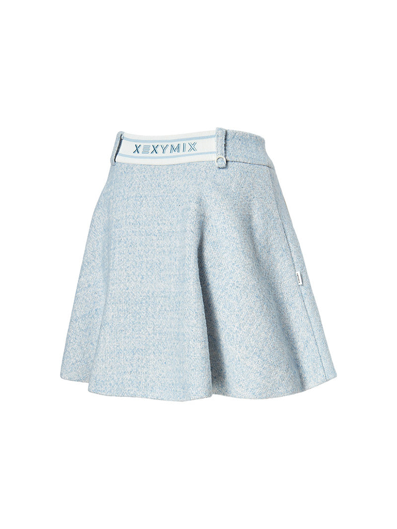 ソフト ツイード フレアスカート (単品)