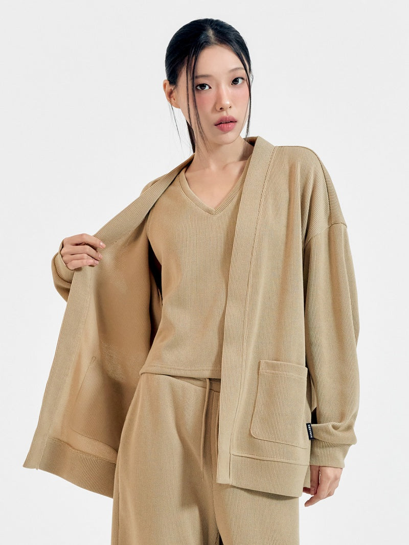 コージー オーバーフィット カーディガン (単品)