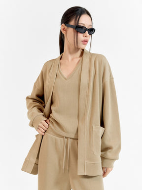 コージー オーバーフィット カーディガン (単品)