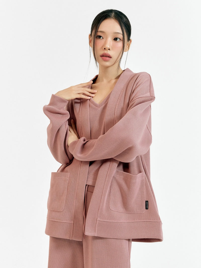 コージー オーバーフィット カーディガン (単品)