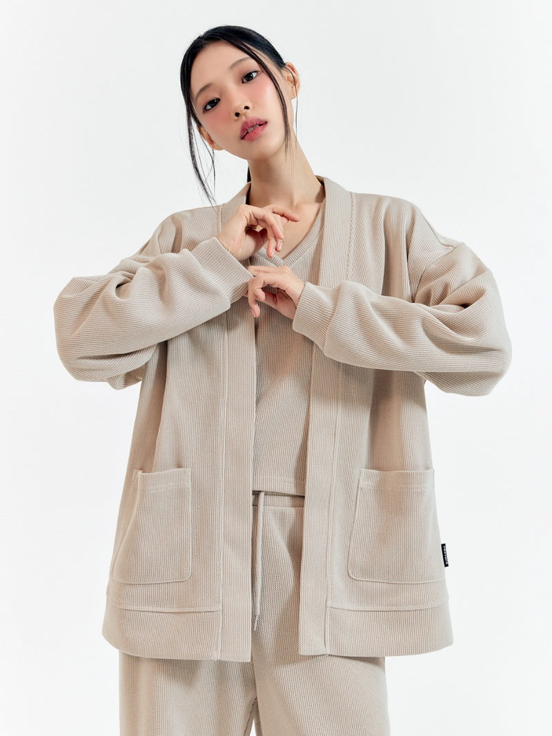 コージー オーバーフィット カーディガン (単品)