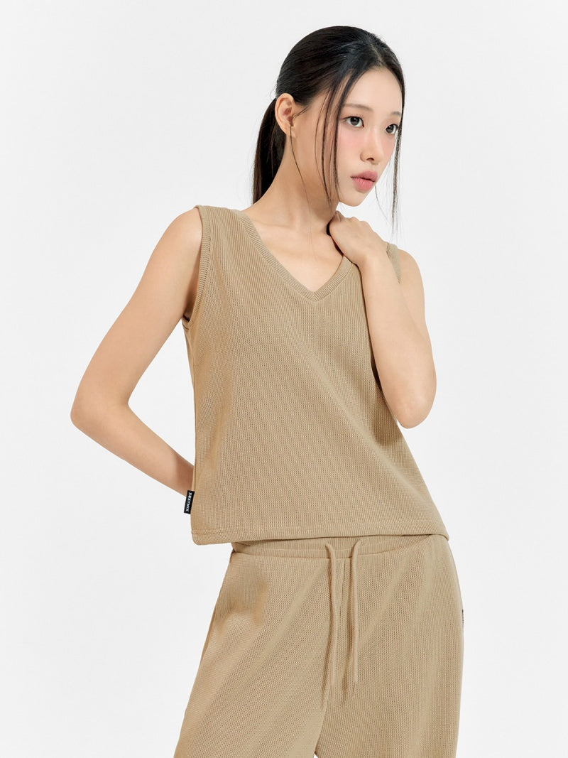 コージー Vネック ノースリーブ (単品)