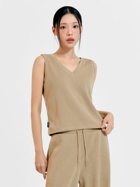 コージー Vネック ノースリーブ (単品)