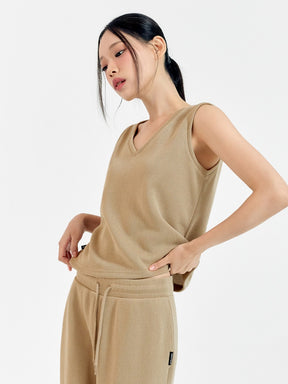 コージー Vネック ノースリーブ (単品)