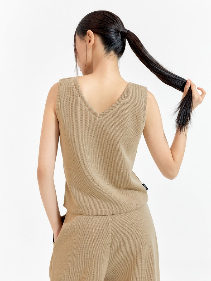 コージー Vネック ノースリーブ (単品)