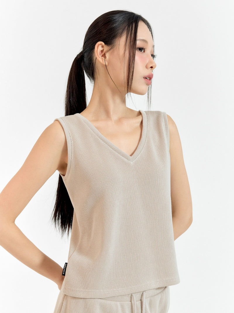 コージー Vネック ノースリーブ (単品)