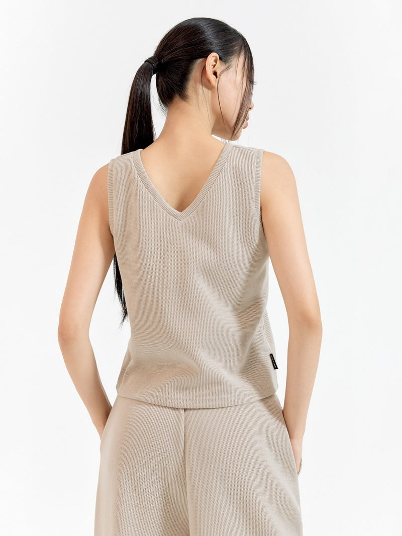 コージー Vネック ノースリーブ (単品)