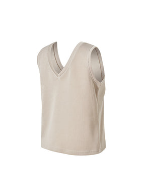 コージー Vネック ノースリーブ (単品)