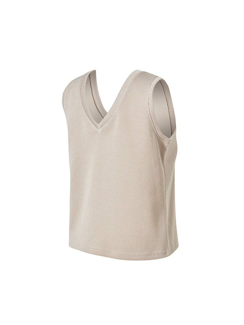 コージー Vネック ノースリーブ (単品)