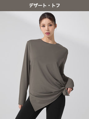 【2+1】ICE FEATHER LIGHT ルーズフィット 長袖