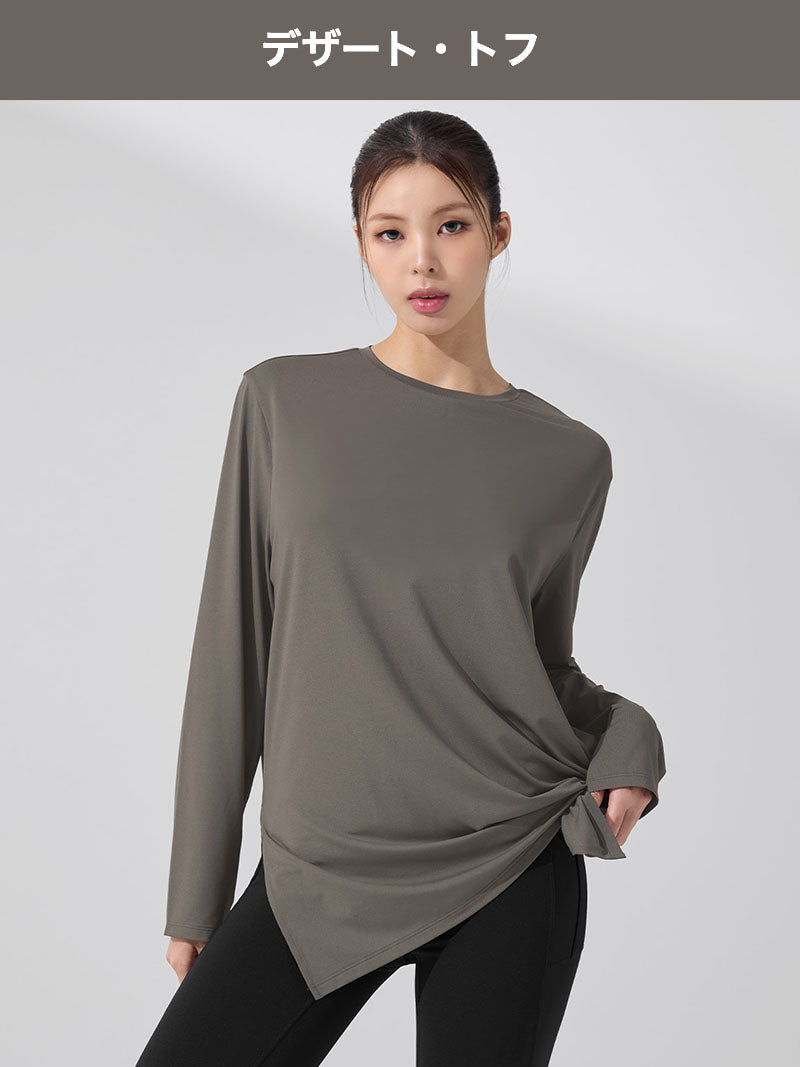 【2+1】ICE FEATHER LIGHT ルーズフィット 長袖