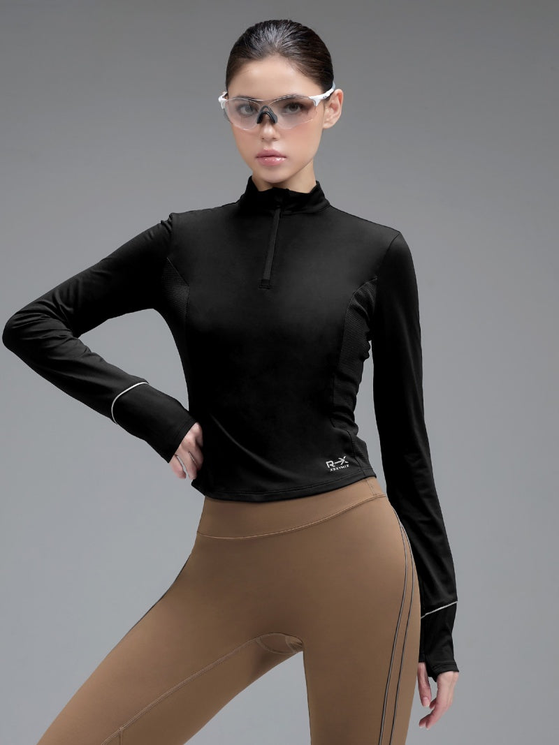 RX 裏微起毛 指穴付き 長袖