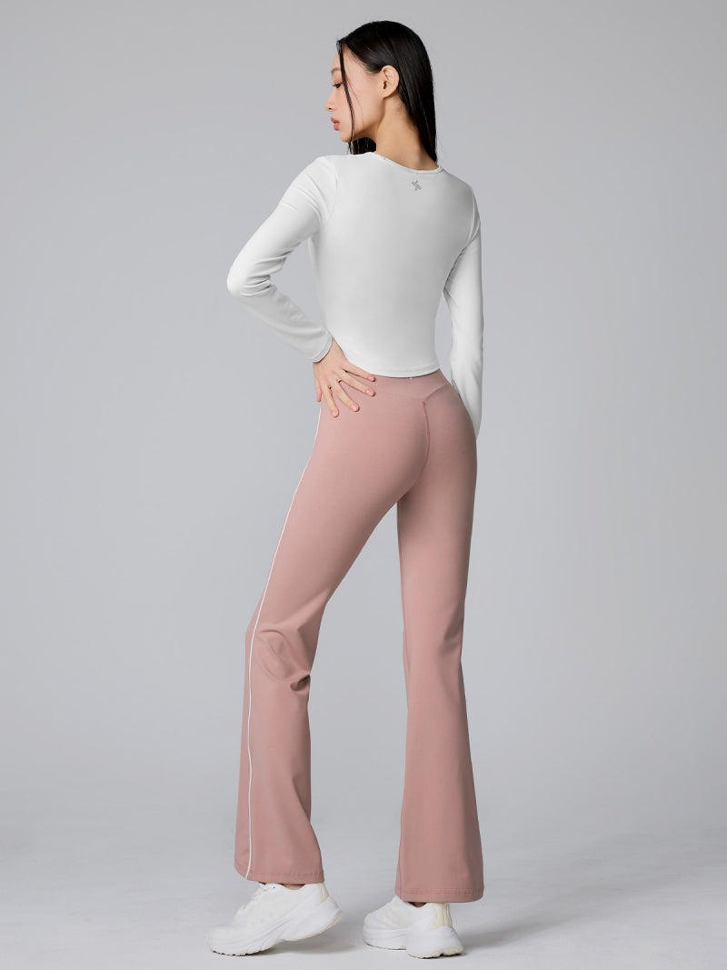 BLACK LABEL シグネチャー パワーライズ カットアウト パッド付き 長袖