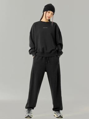 裏起毛 ソフトタッチ ルーズフィット トレーナー (単品)