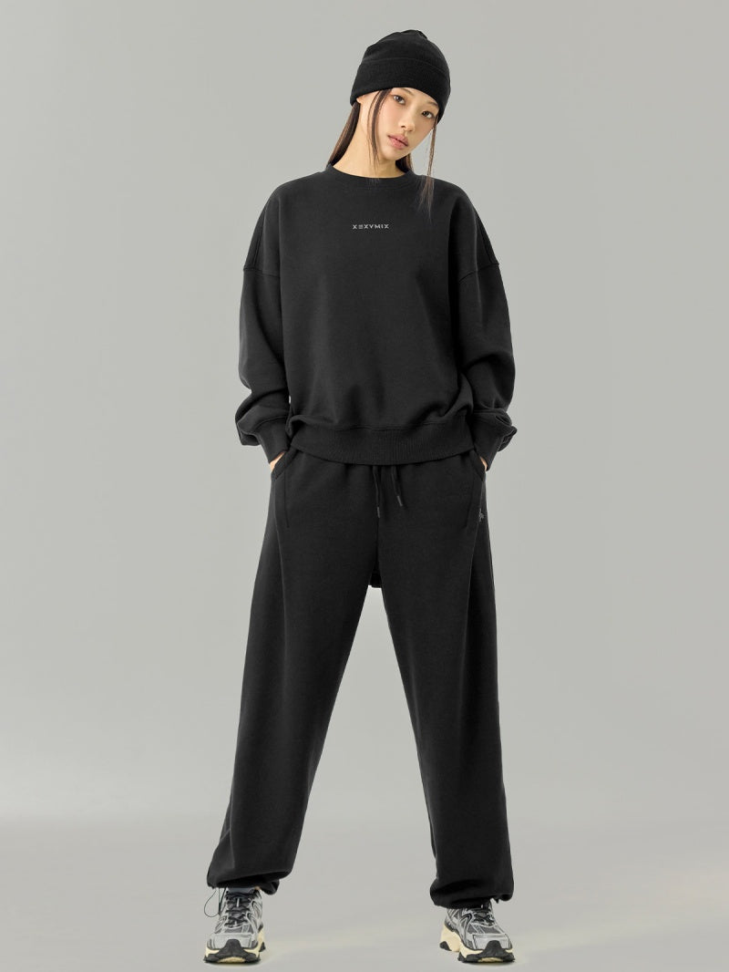 裏起毛 ソフトタッチ ルーズフィット トレーナー (単品)