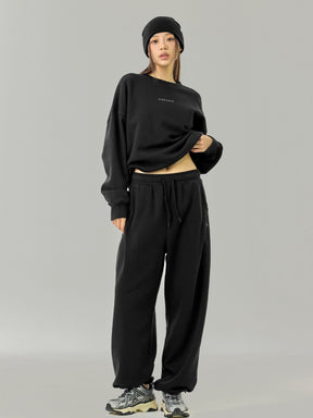 裏起毛 ソフトタッチ ルーズフィット トレーナー (単品)