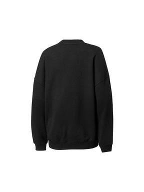 裏起毛 ソフトタッチ ルーズフィット トレーナー (単品)