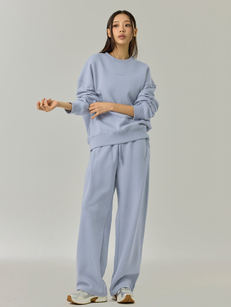 裏起毛 ソフトタッチ ルーズフィット トレーナー (単品)